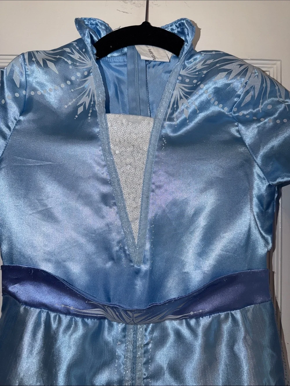 Disney Light Blue and Purple Frozen-Inspired Princess Costume Dress